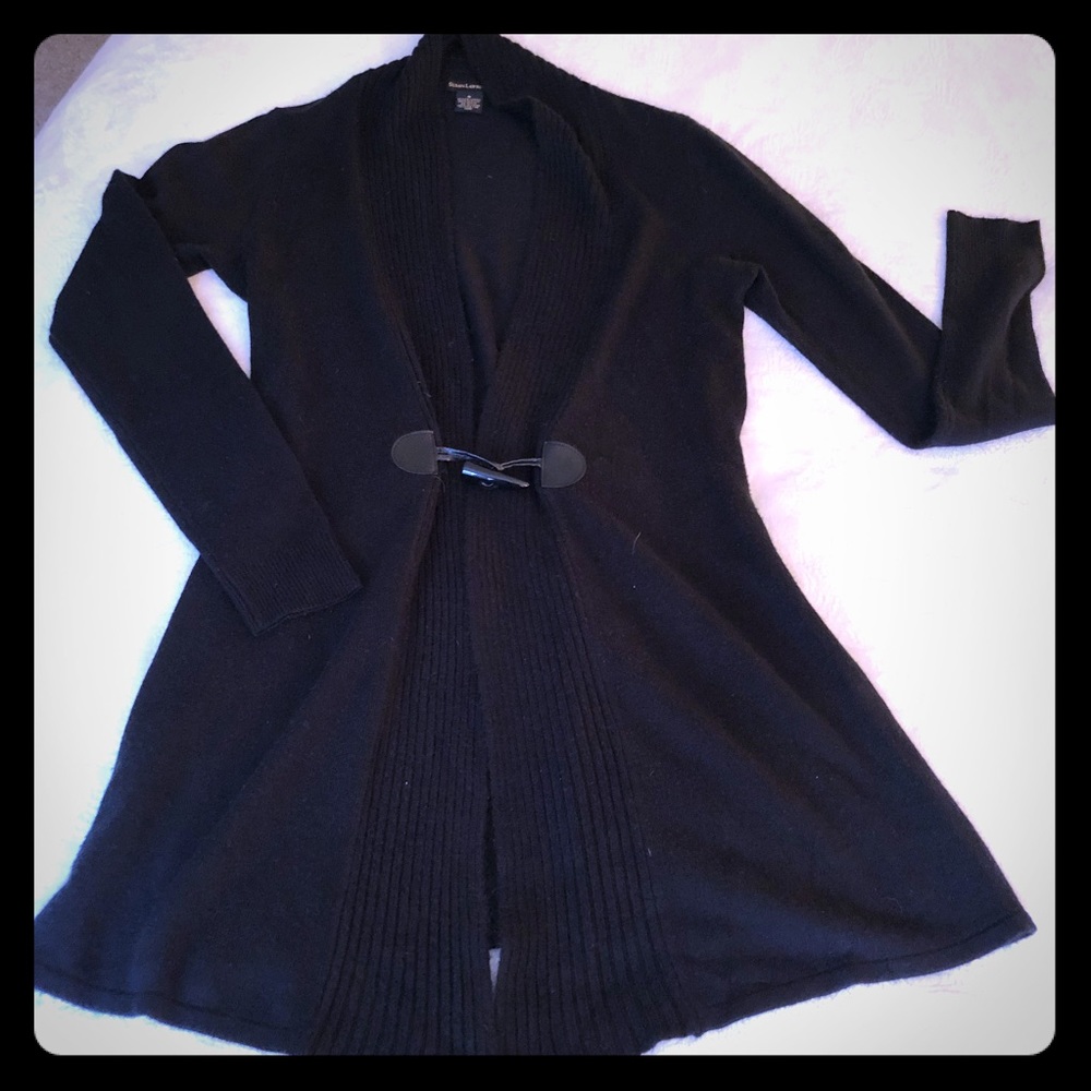 Open Front Cardigan - Front Closure Option